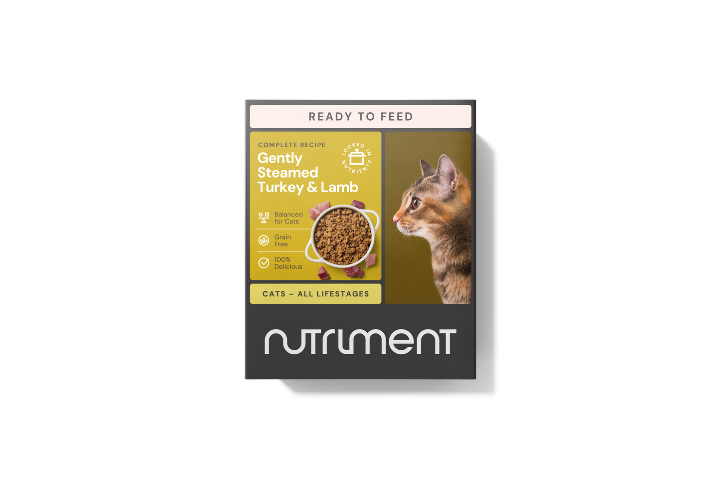Nutriment Gently Steamed - Turkey & Lamb for Cats