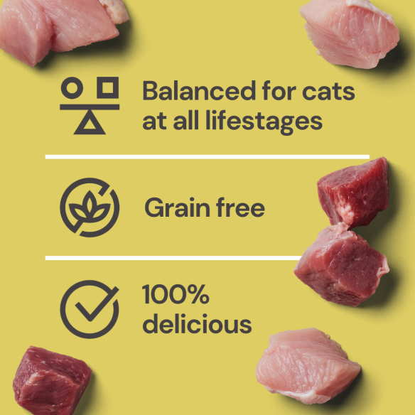 Nutriment Gently Steamed - Turkey & Lamb for Cats