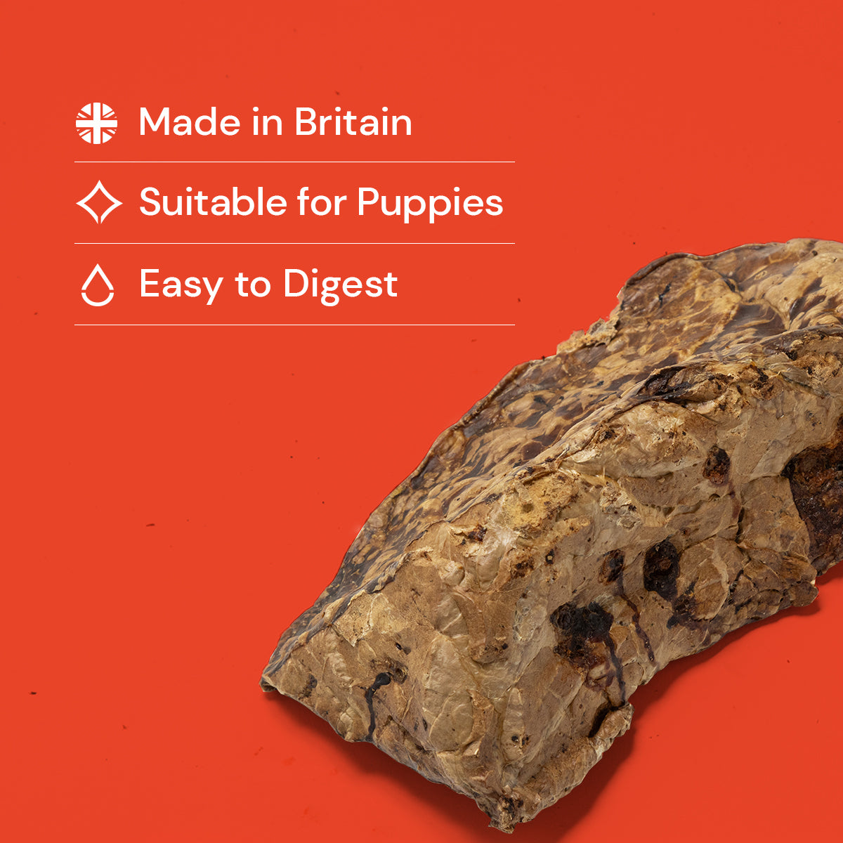 European Puffed Jerky "Beef Lung"