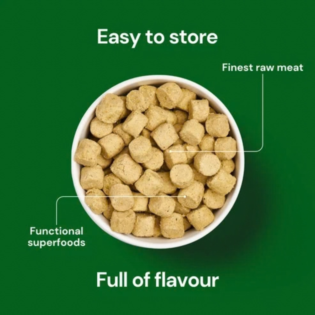 Freeze Dried food (Beef, Chicken & Lamb)