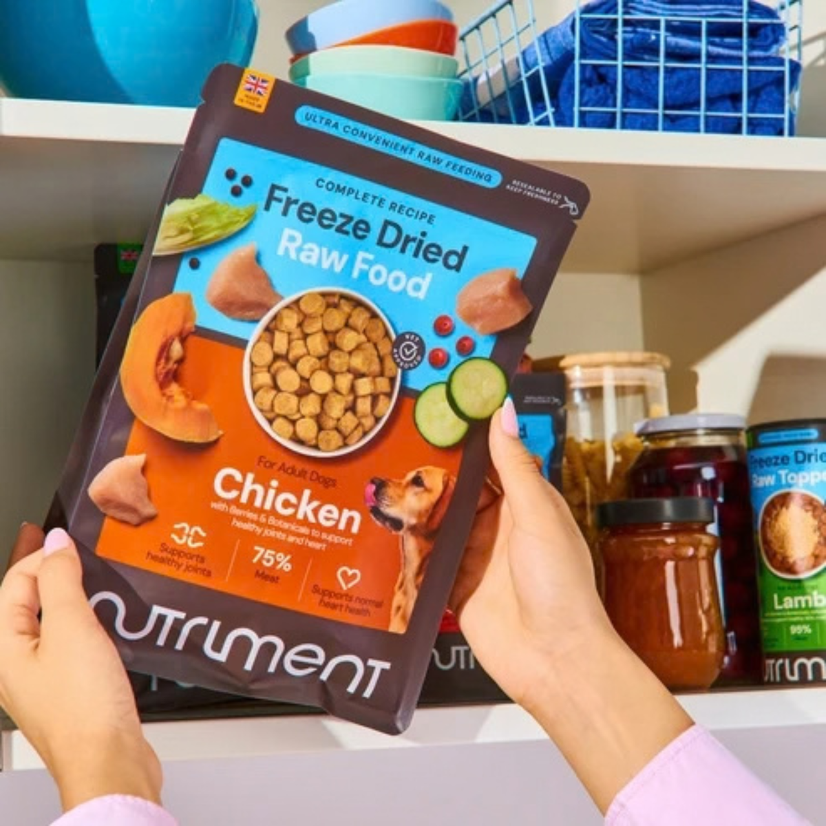 Freeze Dried food (Beef, Chicken & Lamb)