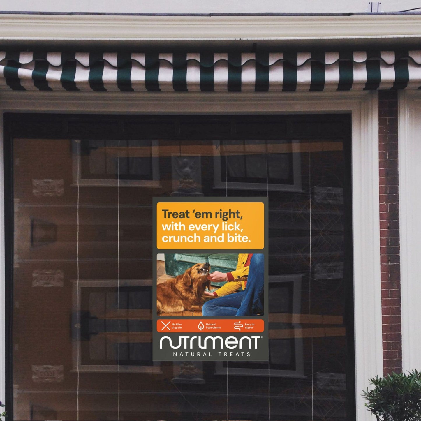 Treat 'Em Right A3 Poster