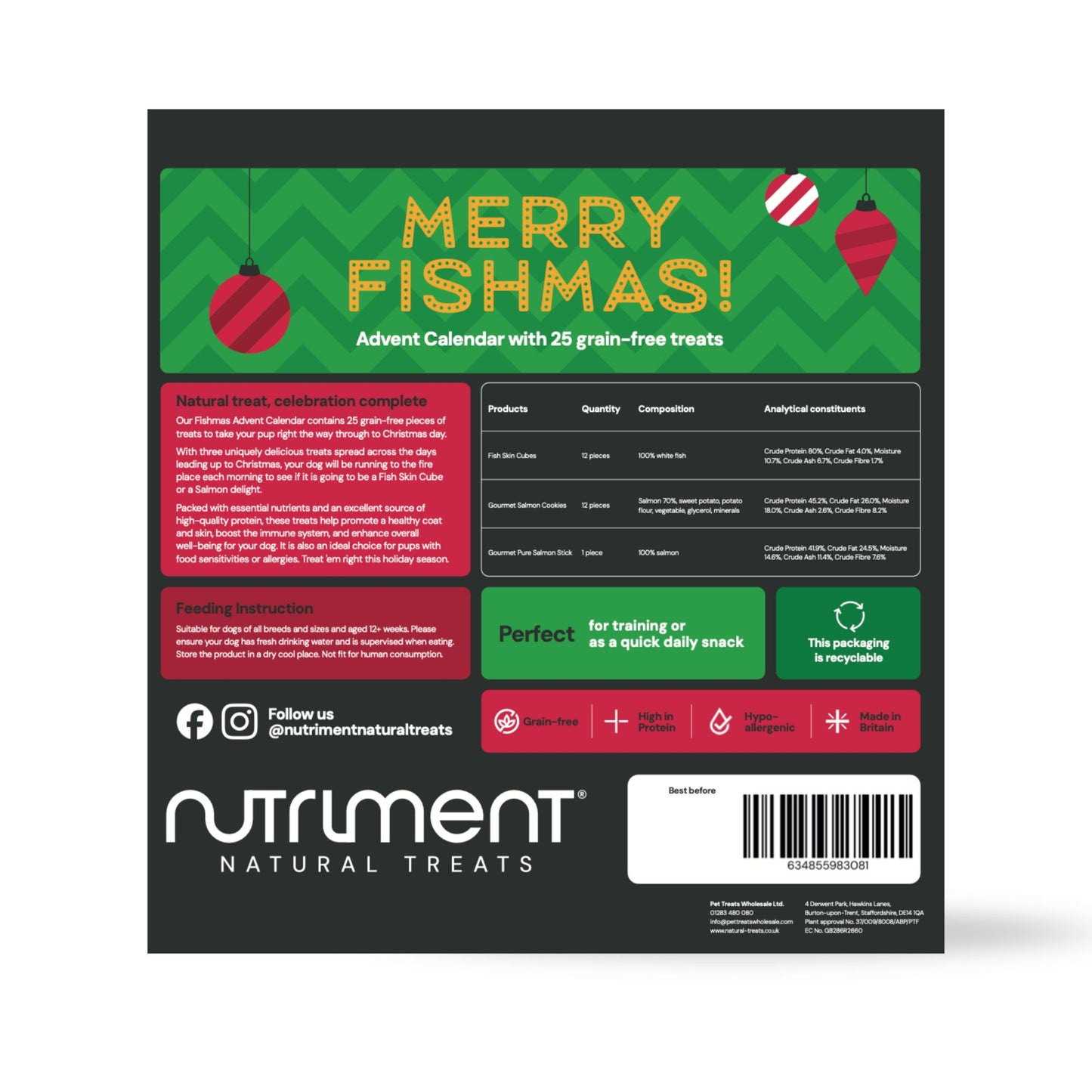 Fishmas Advent Calendars 2025 (1 box and 10 boxes)