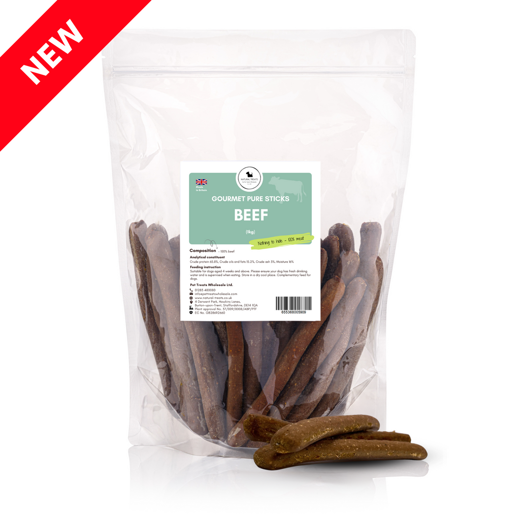 Gourmet Pure Sticks - 100% Meat (All Flavours - 1kg nets)