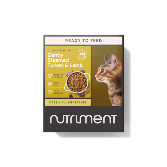 Nutriment Gently Steamed -  Turkey & Lamb for Cats