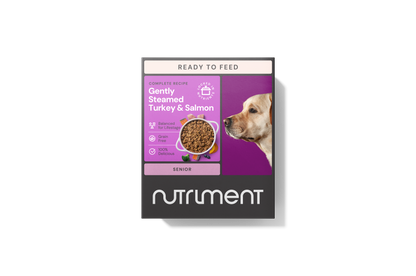 Nutriment Gently Steamed - Turkey & Salmon for Senior Dogs